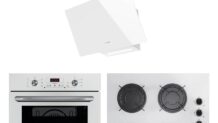 Lanova Mano 2106TW01 – G17402-106 – 3220W6 5’li Beyaz Cam Ankastre Set